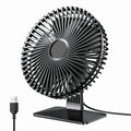 AeroGlow USB桌面风扇 四档风速 90度摆动 小巧而强劲