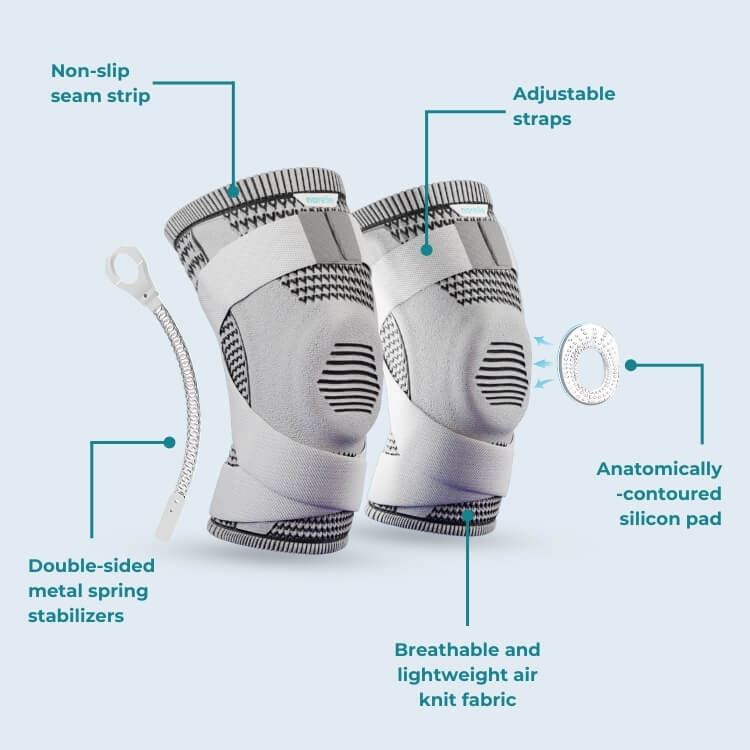 Active Knee - Kompressziós Támogatás
