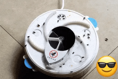 USB Quiet Fly Trap Eco Friendly Non Toxic Ideal For Home And Outdoor Use