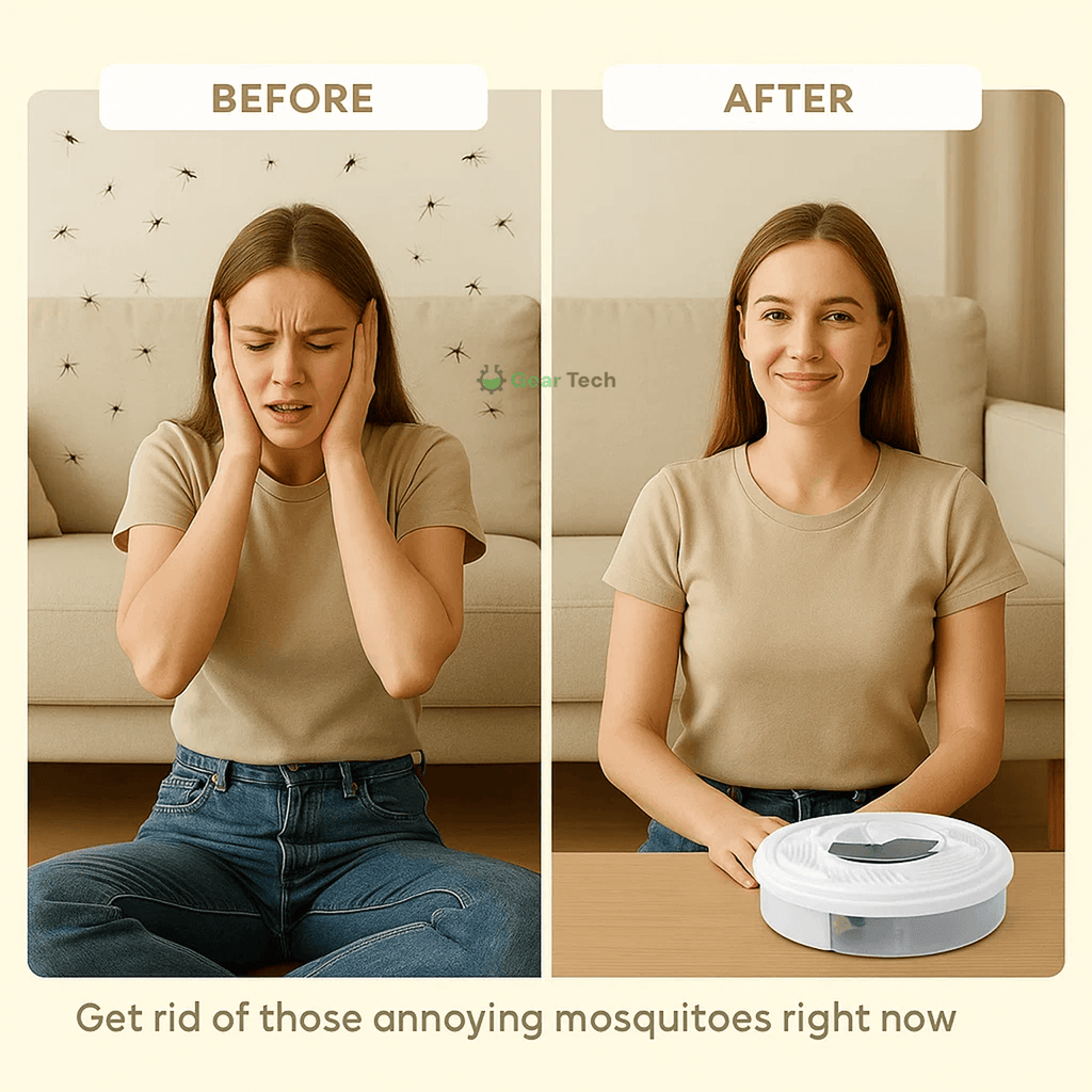 USB Quiet Fly Trap Eco Friendly Non Toxic Ideal For Home And Outdoor Use