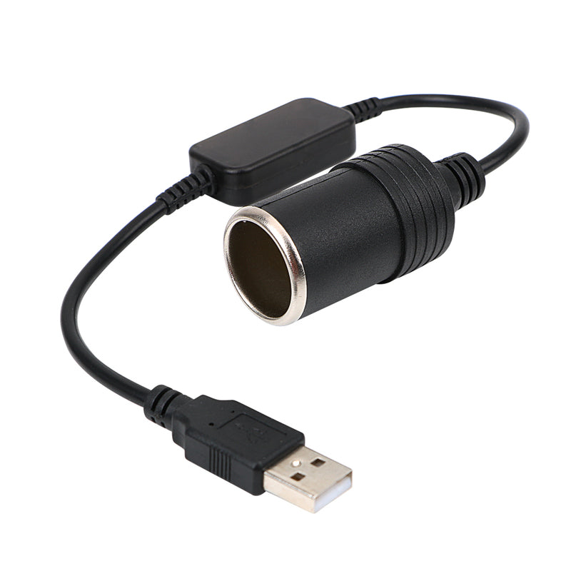 USB'den Araç Sigara Çakmağı Prizine Güç Adaptörü