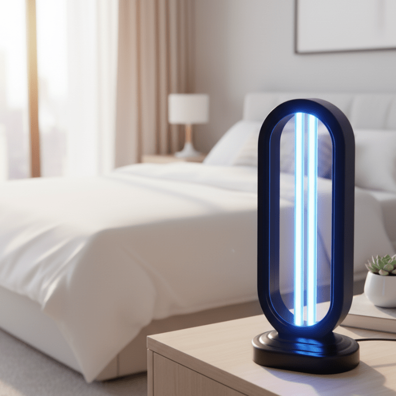 NovaGuard – přenosná UV sterilizační lampa pro rychlé hubení štěnic a bakterií v domácnosti