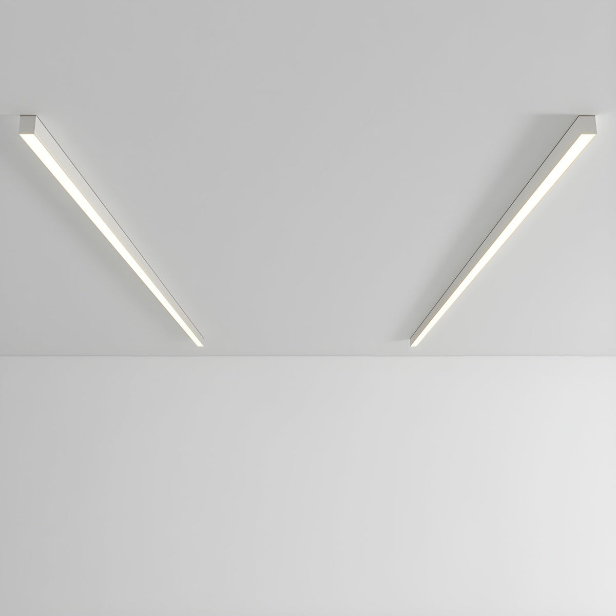 Ultracienka liniowa lampa sufitowa Solara — Minimalistyczny, funkcjonalny design