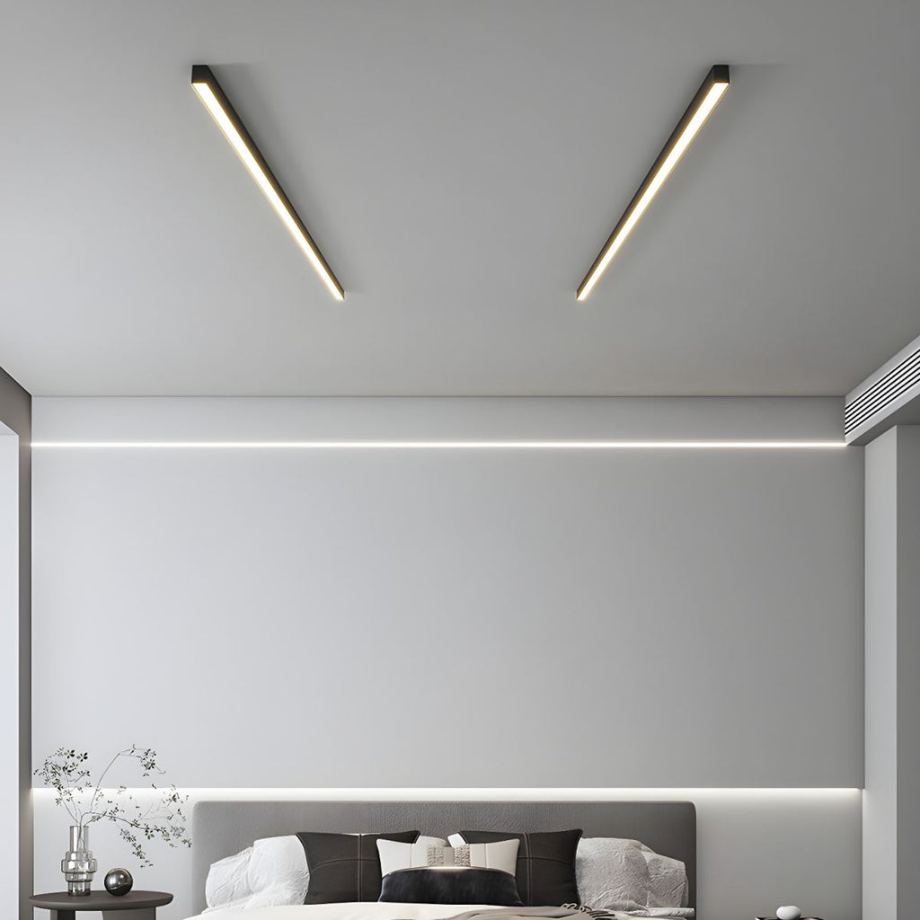 Minimalist Ultra-Slim Linear Ceiling Light