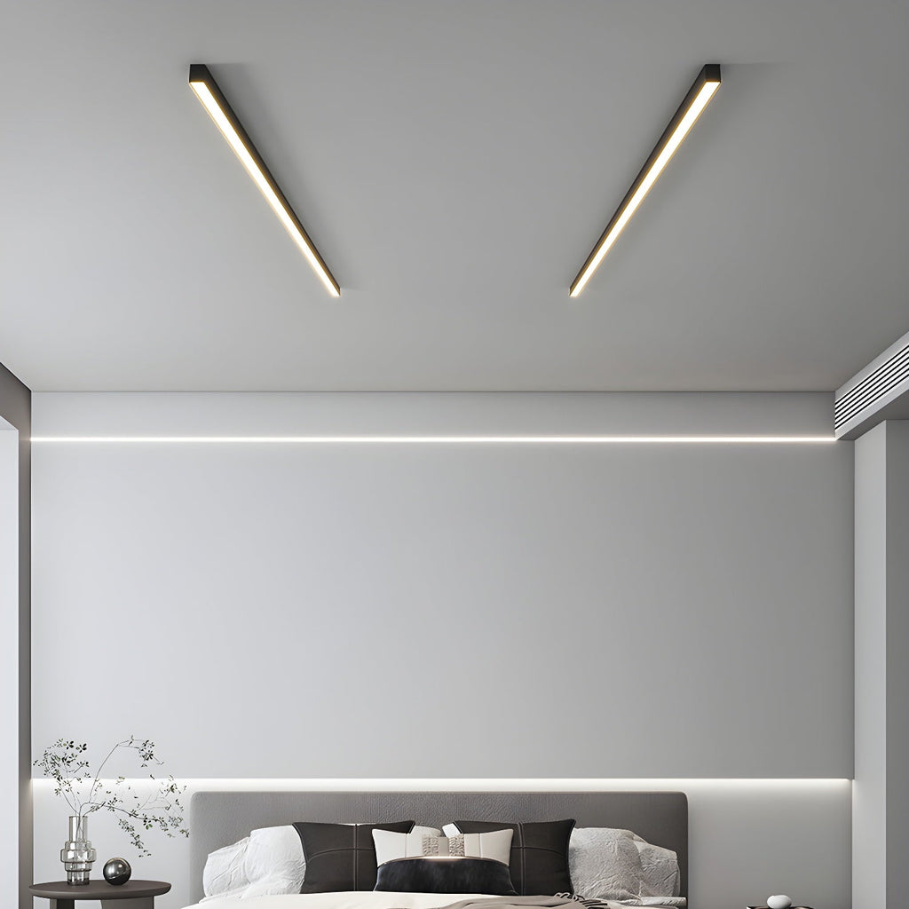 Minimalist Ultra-Slim Linear Ceiling Light