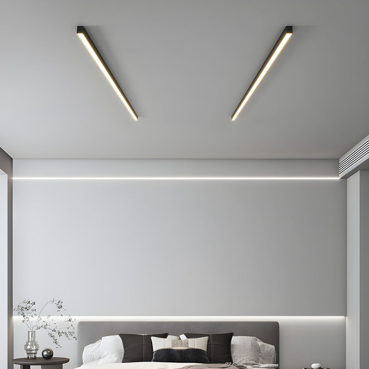 Minimalist Ultra-Slim Linear Ceiling Light