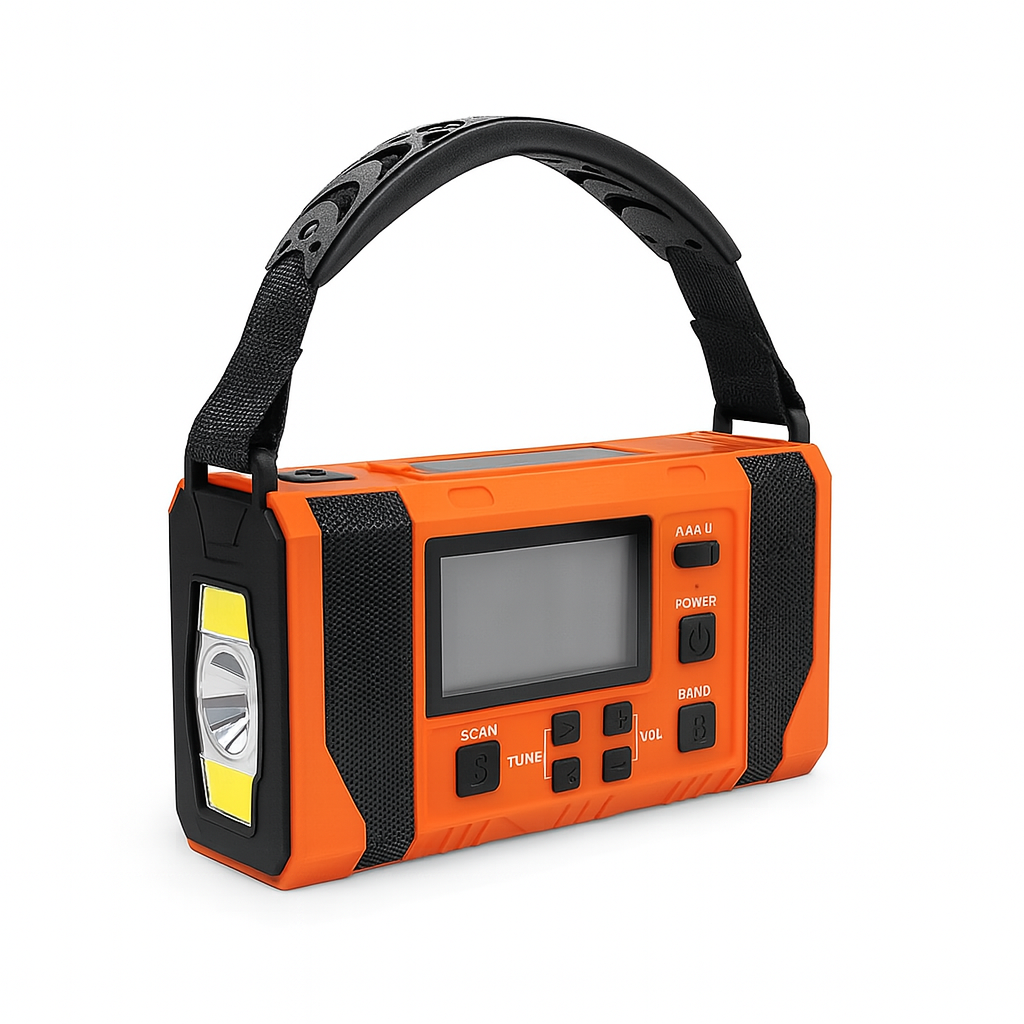 Radio di Emergenza ApexGuard 10000mAh per Crisi e Campeggio