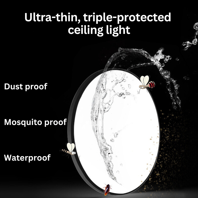 Wasserdichte LED-Deckenleuchte für Badezimmerlampe