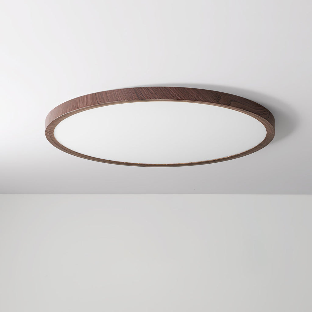 Ivara rund loftslampe med slank profil