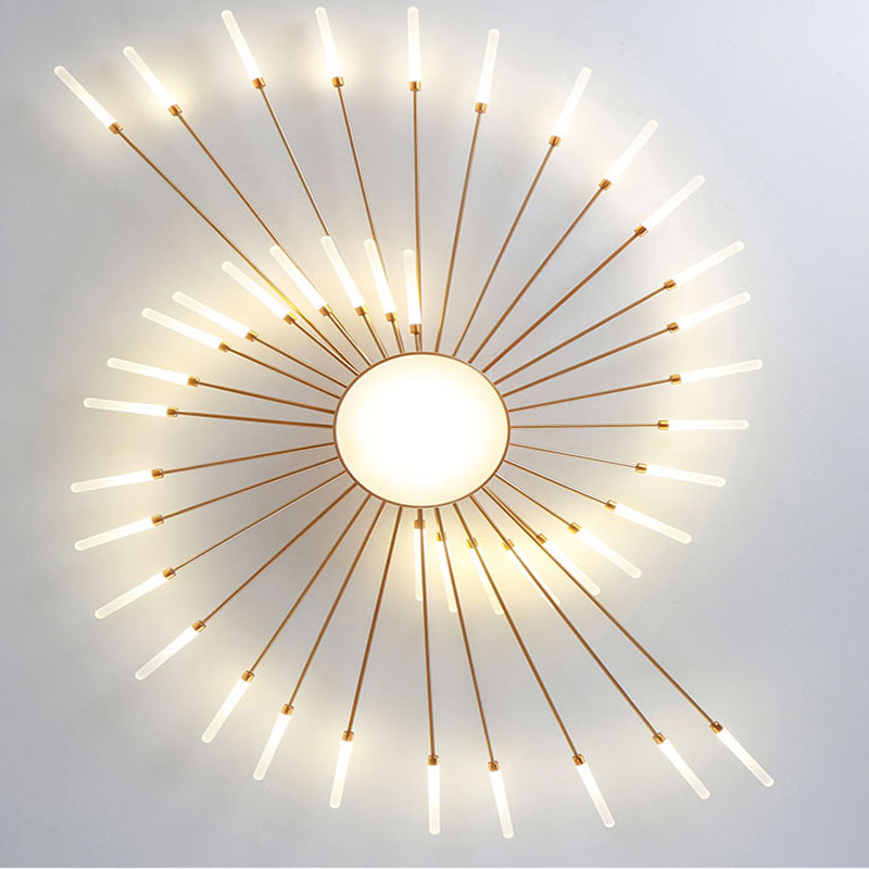 Wesley Modern Havai Fişek LED Tavan Lambası — Zarif Işın Tasarımı