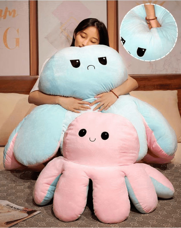 SnuggleOcto puha, ölelhető plüsspolip gyerekeknek