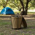 TrailNest sammenfoldelig campingaffaldsspand på 20 l til campister med Oxford-stof og PVC-foring