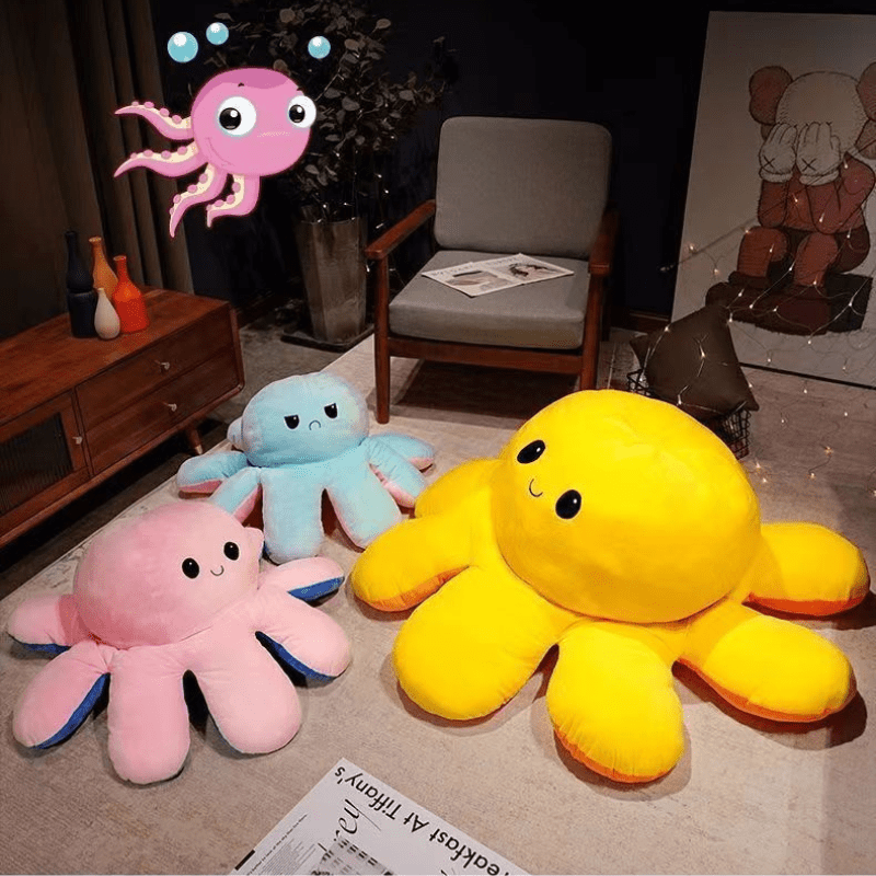 SnuggleOcto puha, ölelhető plüsspolip gyerekeknek