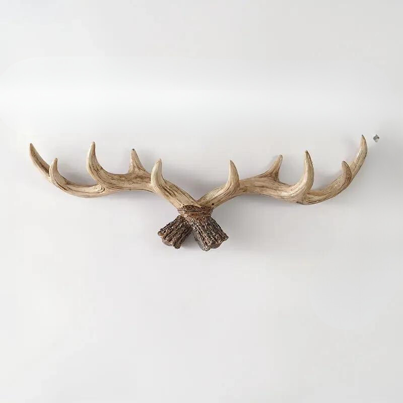 Hearthstone Vintage Hirschgeweih-Wandhaken Rustikaler Garderobenständer