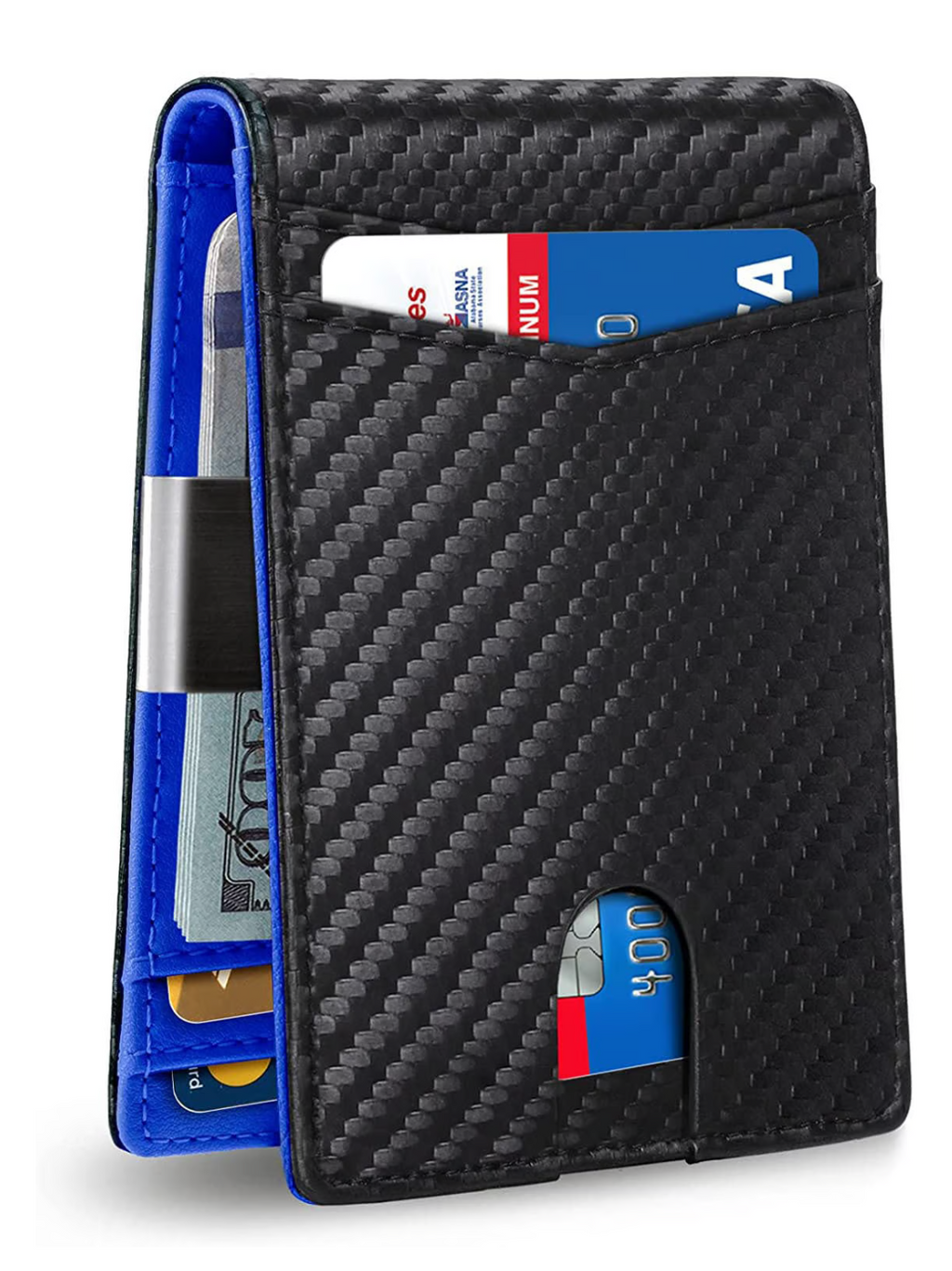 Portefeuille homme en cuir SwiftGuard RFID Compact, fin et sécurisé