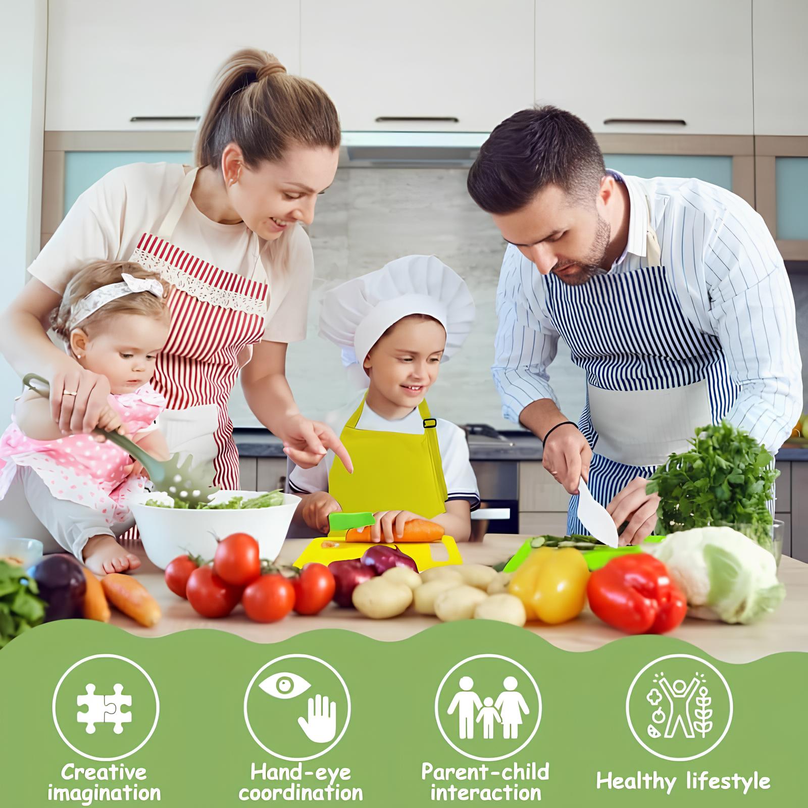 Mini kuchař | Vzdělávací kuchyňská sada se 12 díly