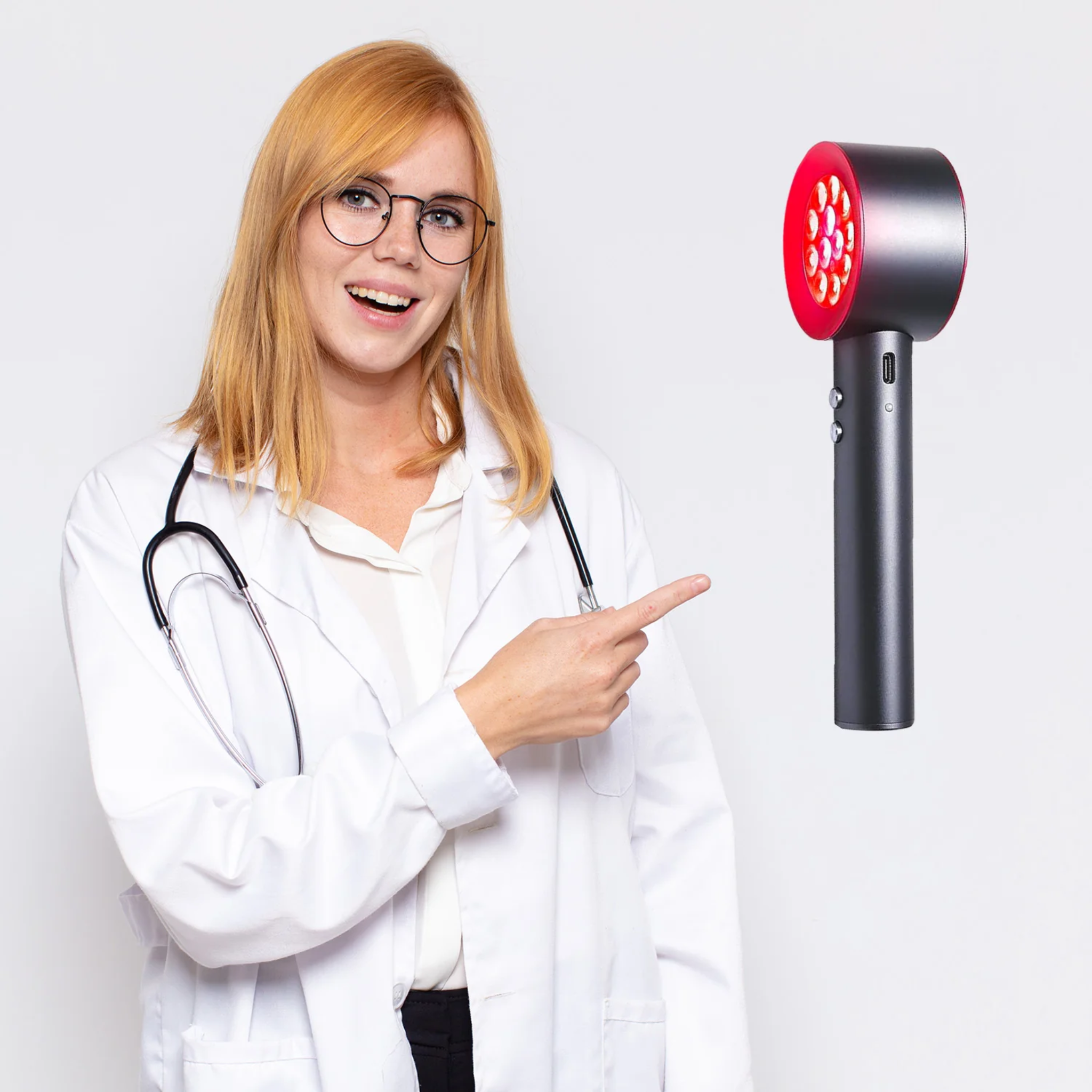 Dispositivo portatile per terapia con luce rossa e blu Migliore per terapia laser a bassa intensità a casa