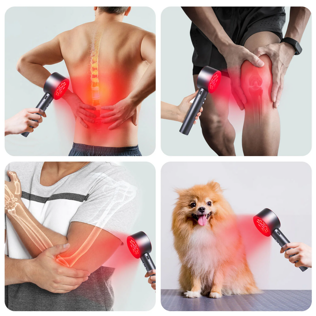 Dispositivo portatile per terapia con luce rossa e blu Migliore per terapia laser a bassa intensità a casa