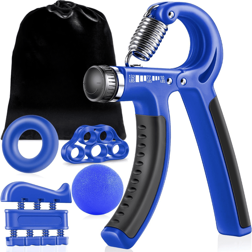 FlexGrip Pro Adjustable Hand Strengthener With Five Levels For Athletes
