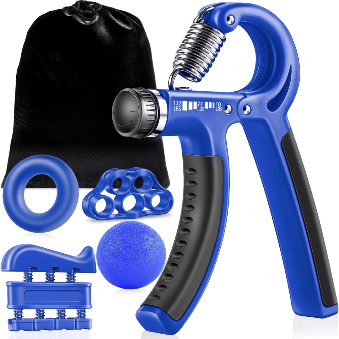 FlexGrip Pro Adjustable Hand Strengthener With Five Levels For Athletes