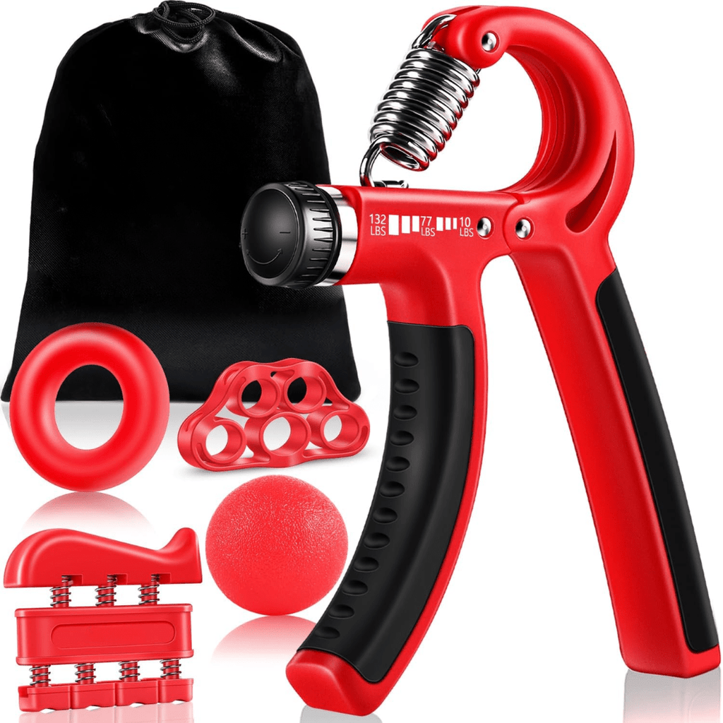 FlexGrip Pro Adjustable Hand Strengthener With Five Levels For Athletes
