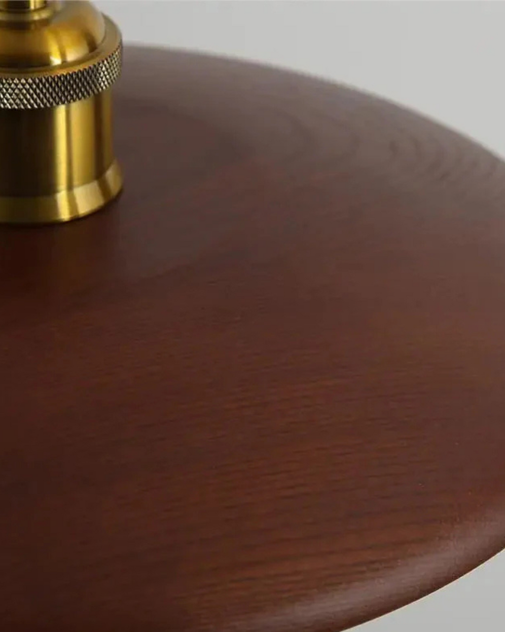 Norumi | Lustră suspendată cu abajur subțire din lemn în stil Japandi Zen | Orntli