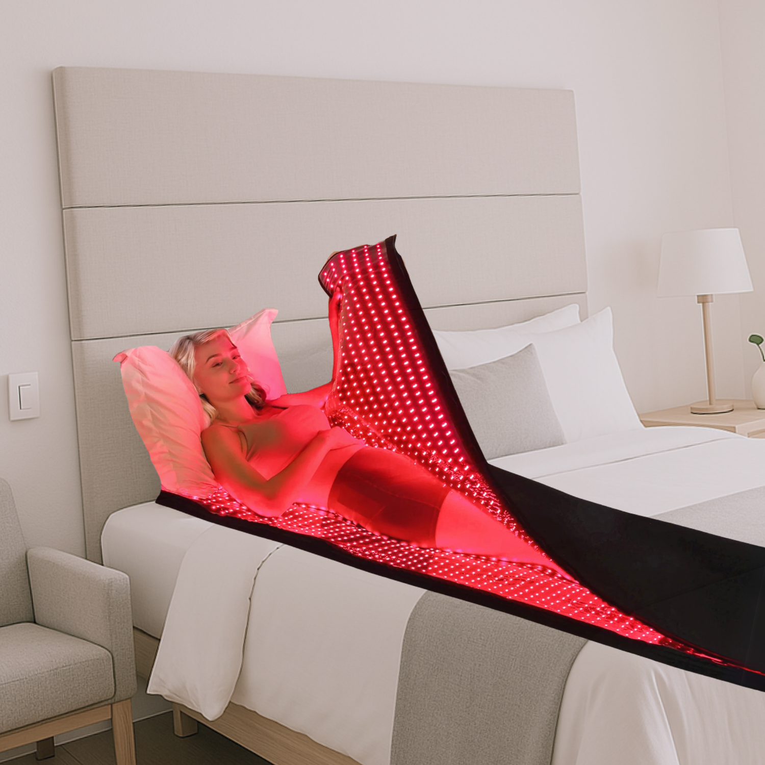 Beg Tidur Terapi Cahaya Merah Badan Penuh 360° 2025