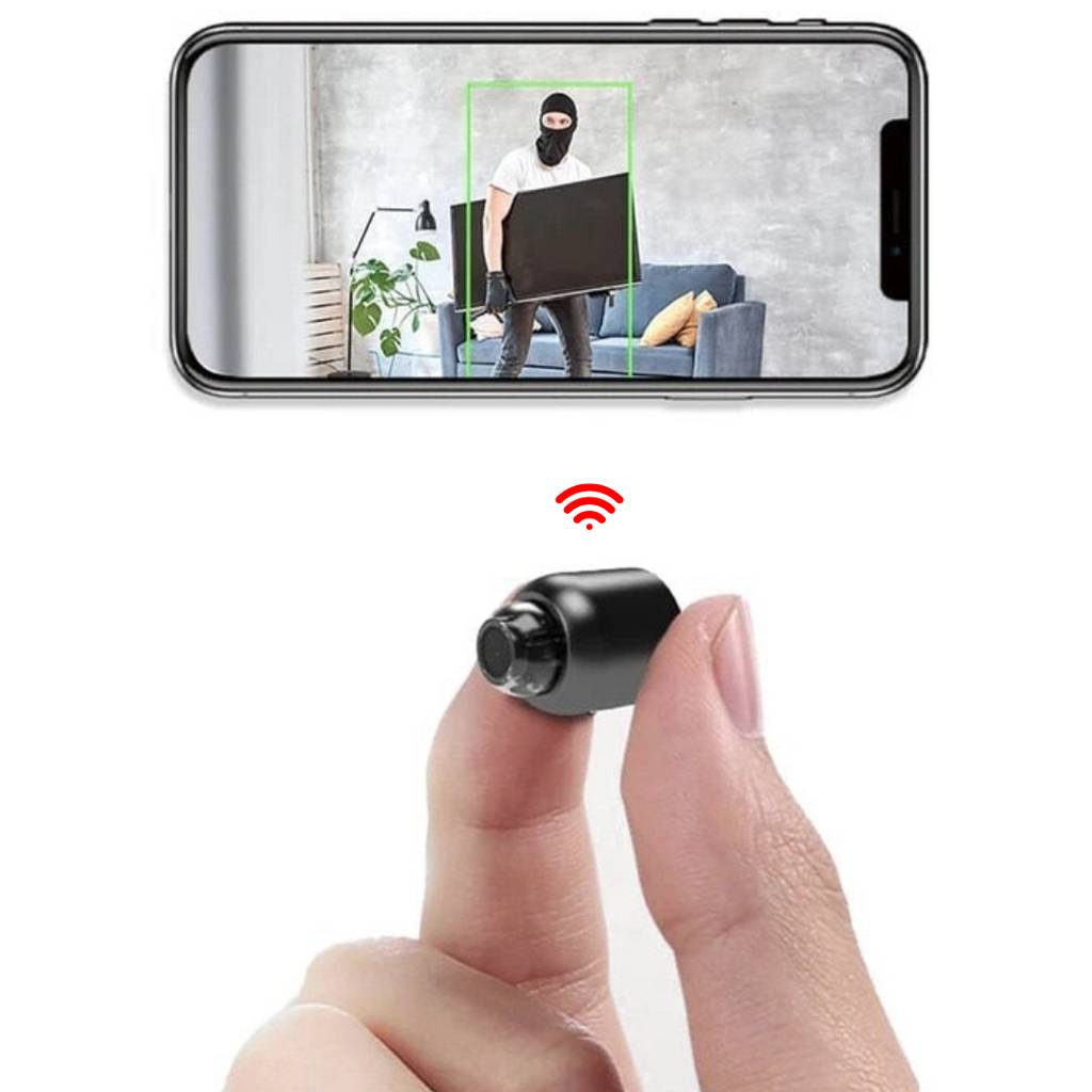 紧凑型无线带音频隐蔽摄像头 家用监控用