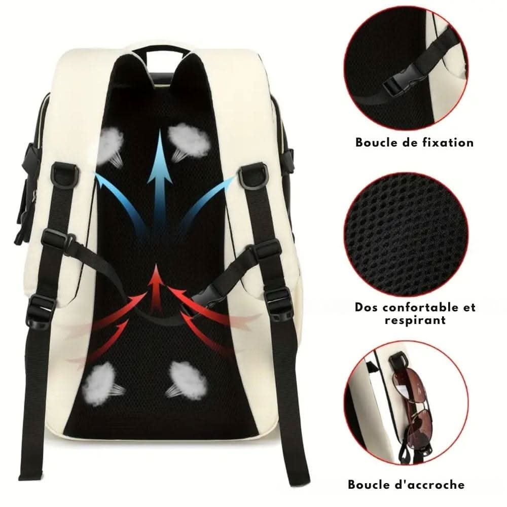 CityFlex Pack Vielseitiger Reiserucksack mit Laptopfach und Schuhfach