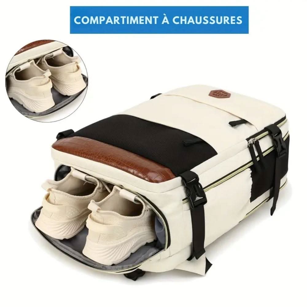 CityFlex Pack Vielseitiger Reiserucksack mit Laptopfach und Schuhfach