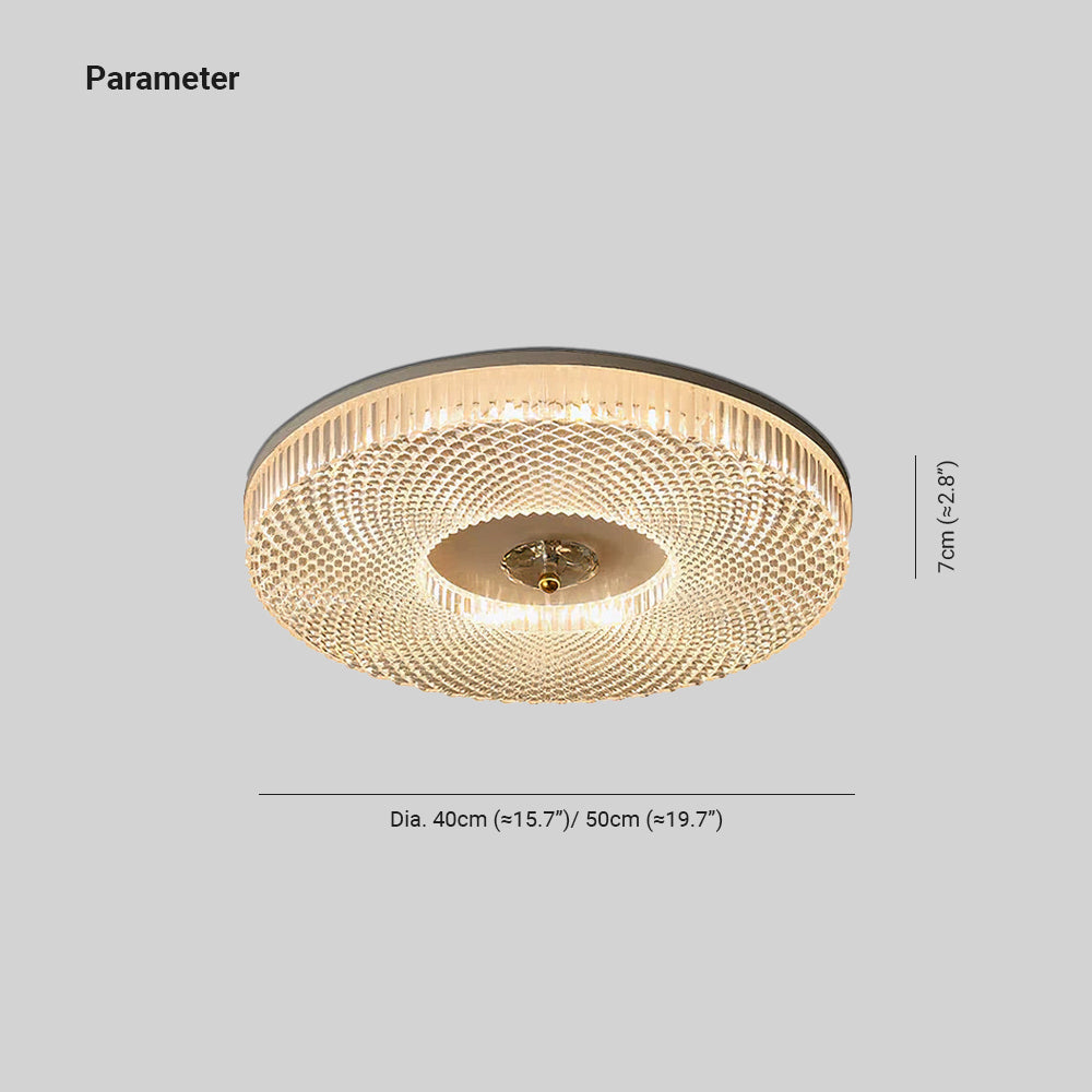 Plafoniera sferica - Design resistente, luce calda