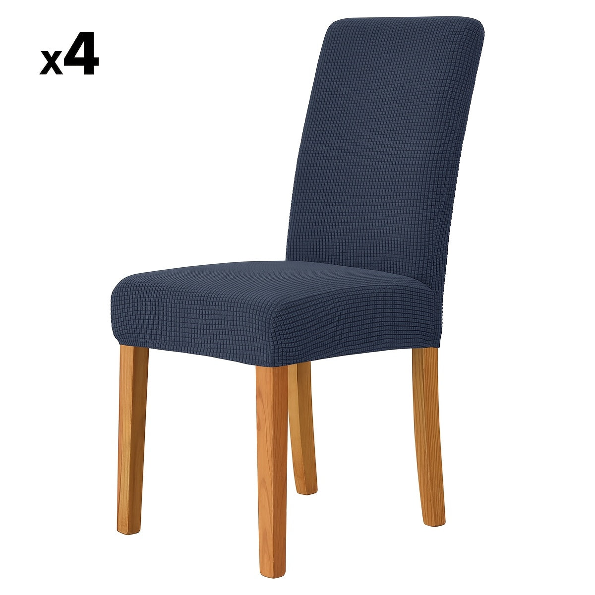 Elegantní elastické sametové potahy na židle pro vylepšení jídelny