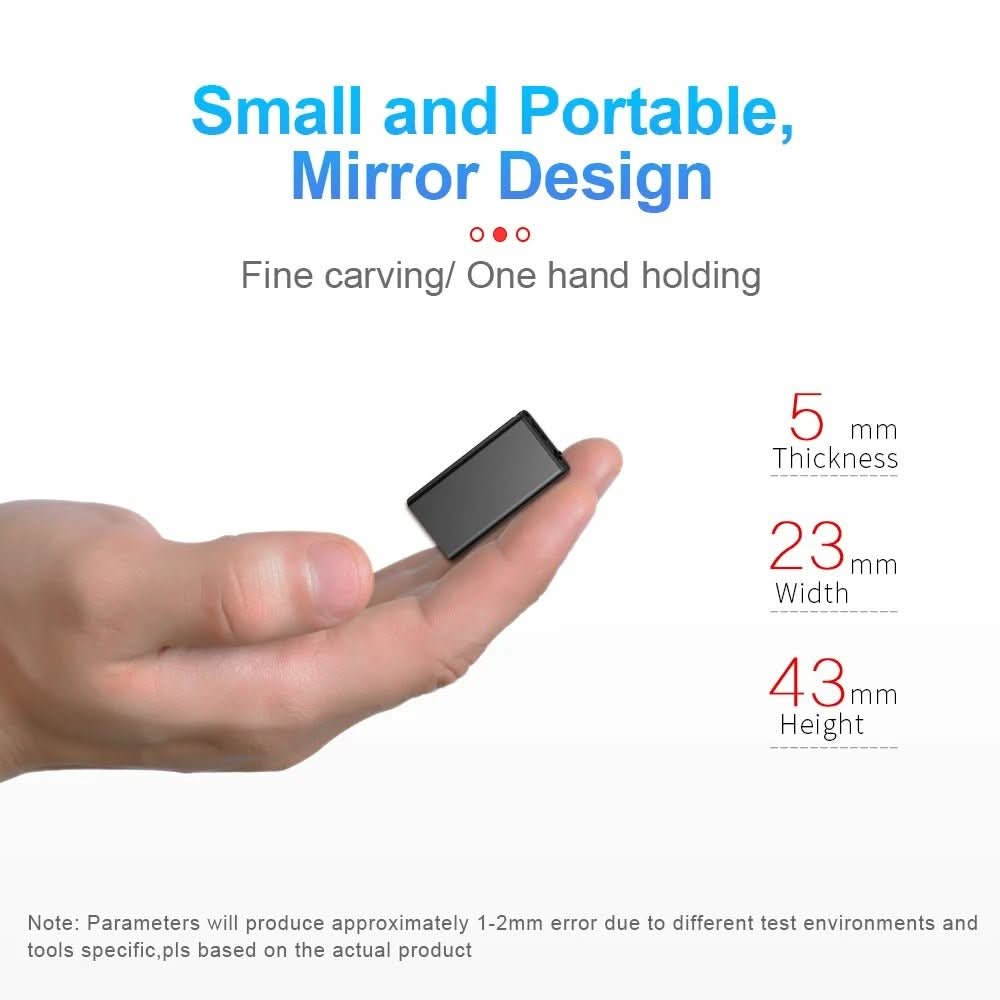 Ultralight Voice-Activated Recorder with 32GB Storage