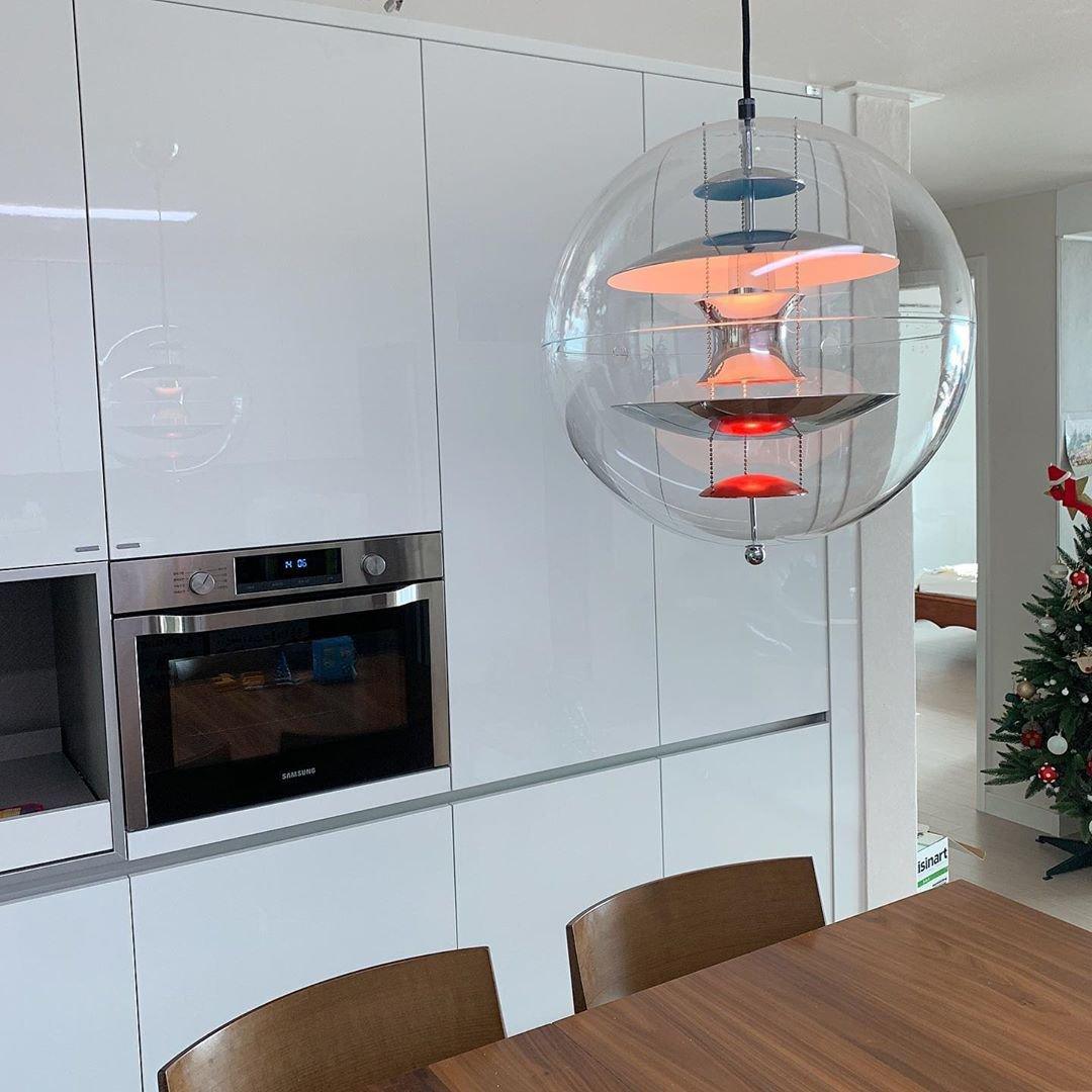 Contemporary Sphere Pendant Ceiling Light