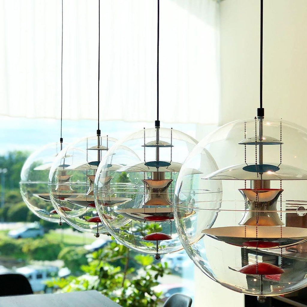 Contemporary Sphere Pendant Ceiling Light