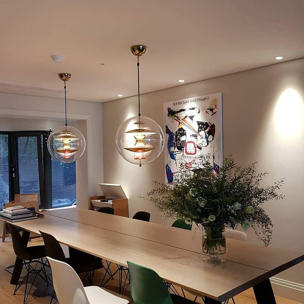 Contemporary Sphere Pendant Ceiling Light