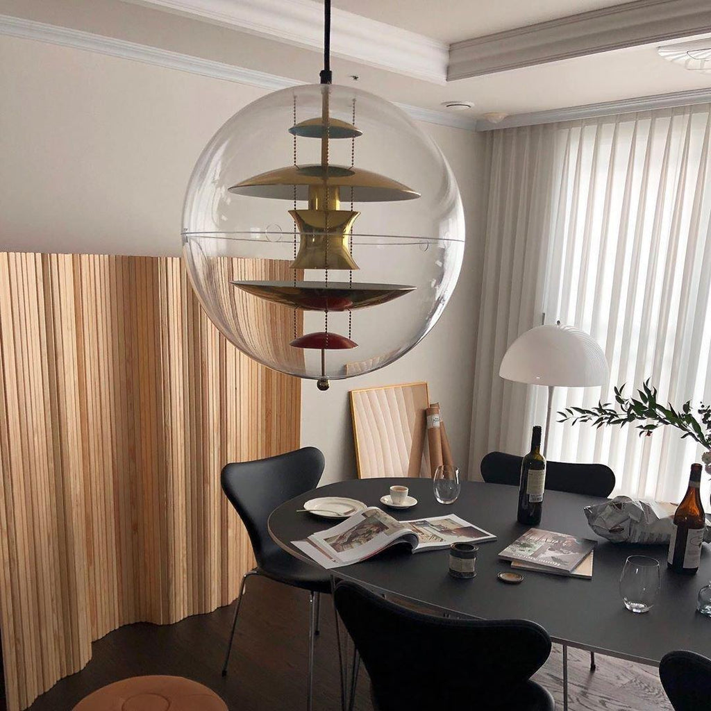 Contemporary Sphere Pendant Ceiling Light