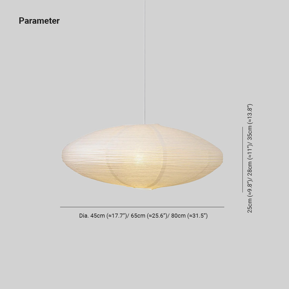 Orba 15A Washi Paper Pendant Light