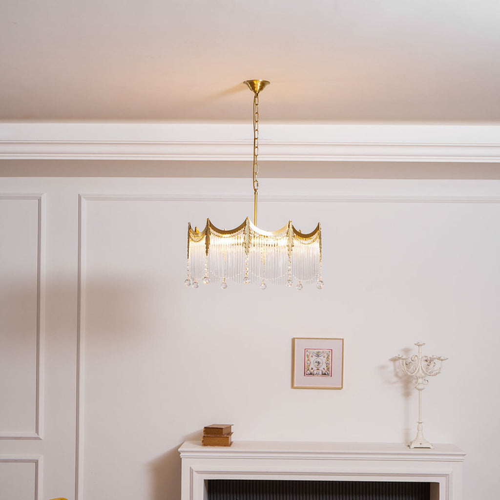 Vacarro Bohemian Tiered Chandelier — Ceiling Fixture