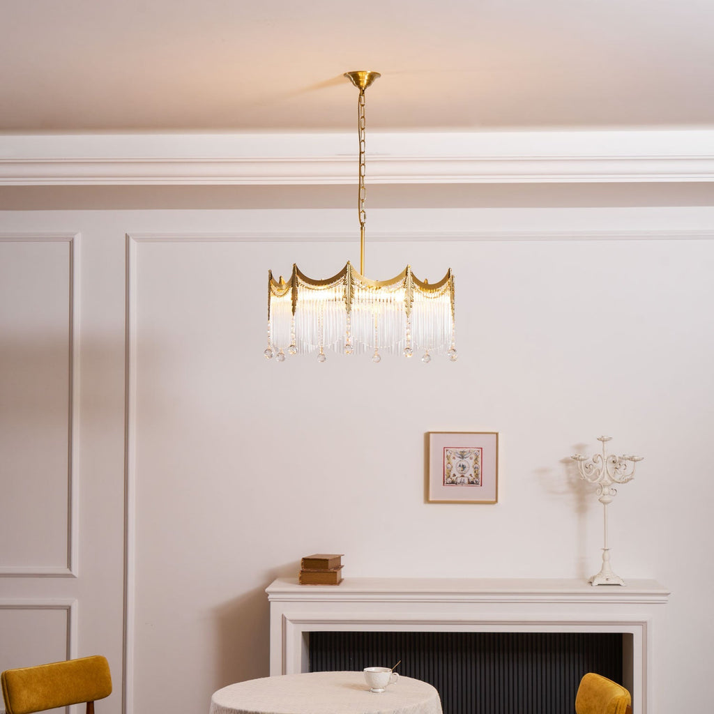 Vacarro Bohemian Tiered Chandelier — Ceiling Fixture