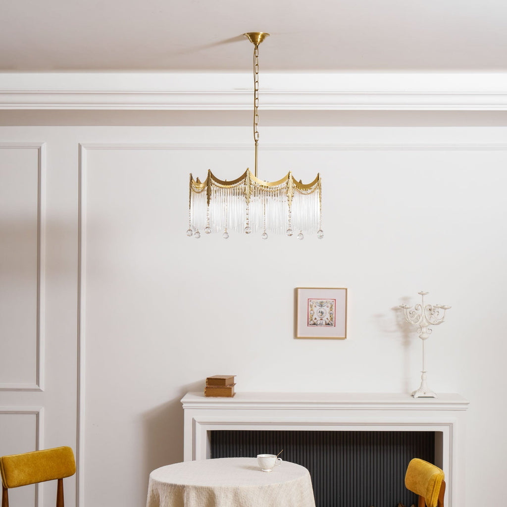 Vacarro Bohemian Tiered Chandelier — Ceiling Fixture