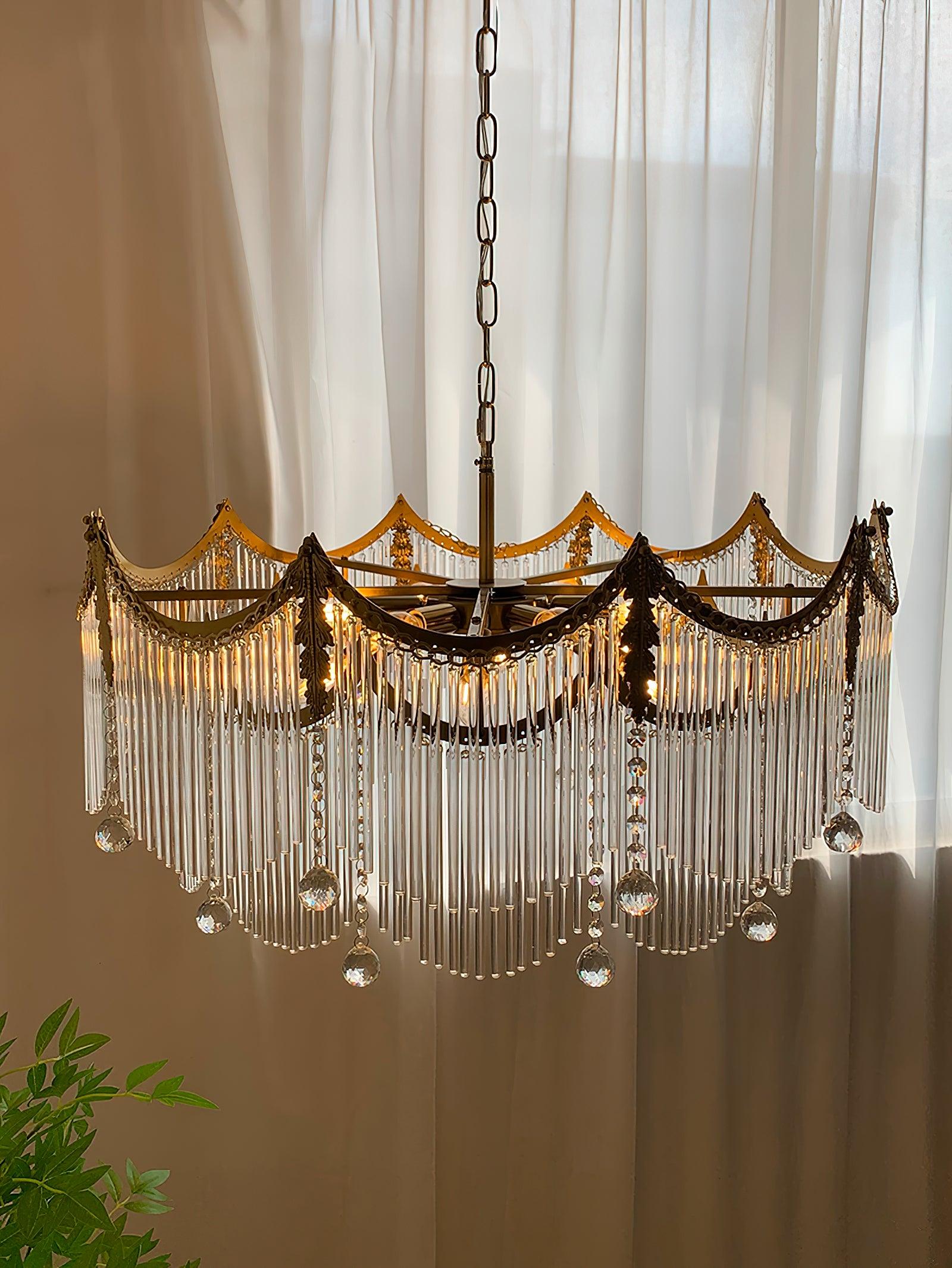 Vacarro Bohemian Tiered Chandelier — Ceiling Fixture