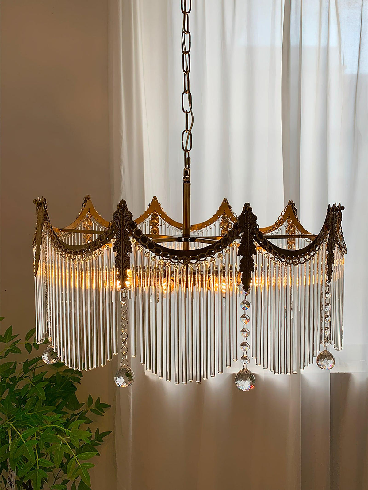 Vacarro Bohemian Tiered Chandelier — Ceiling Fixture