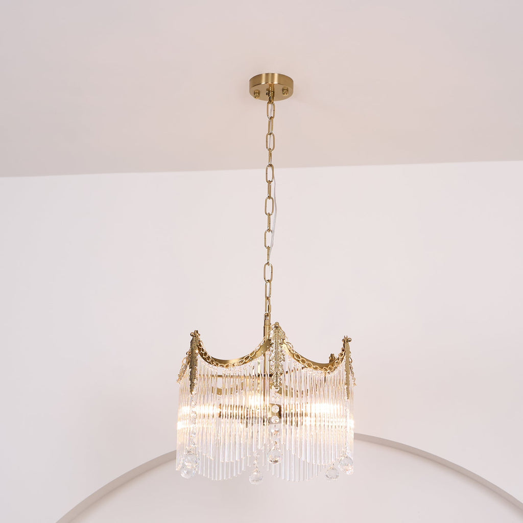 Vacarro Bohemian Tiered Chandelier — Ceiling Fixture
