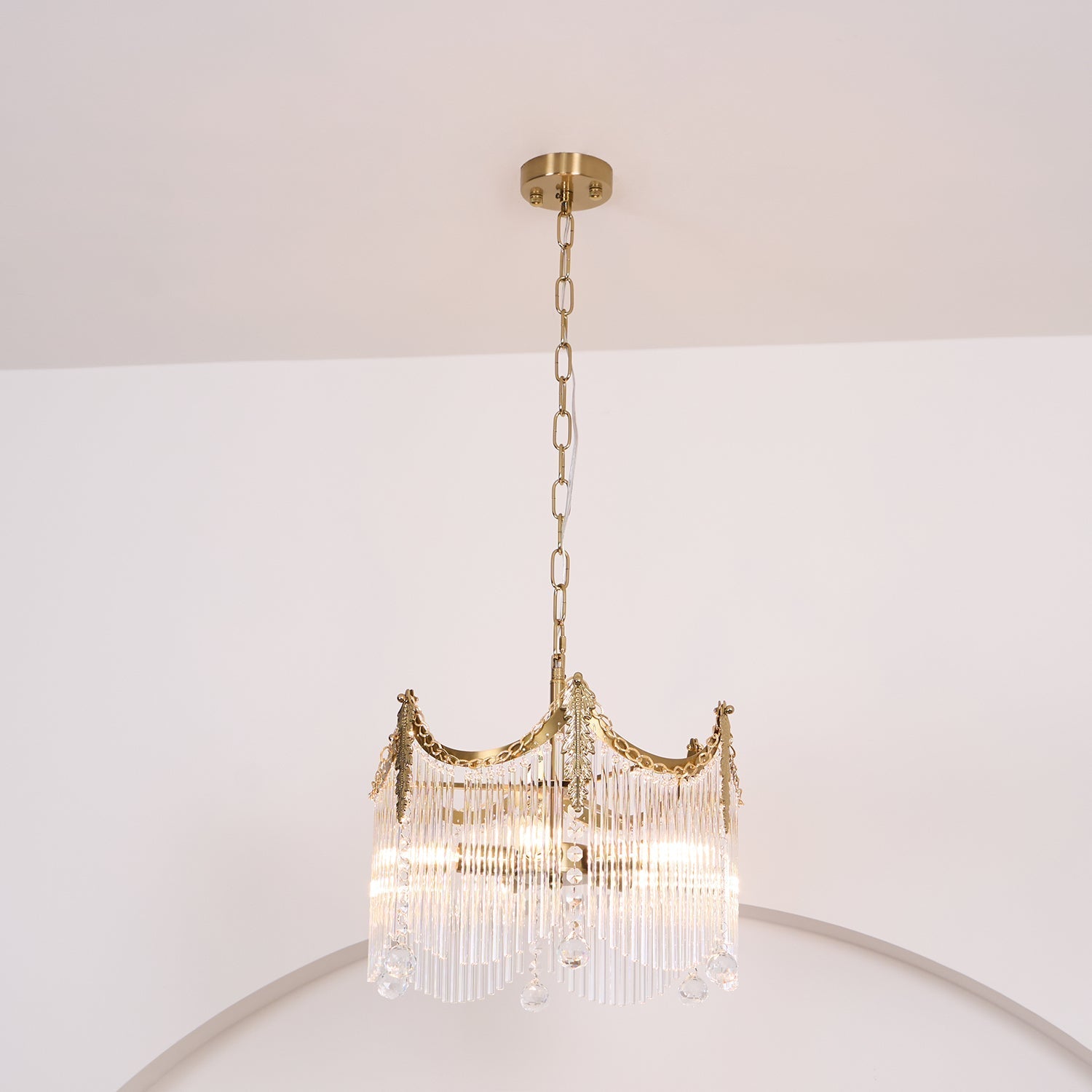 Vacarro Bohemian Tiered Chandelier — Ceiling Fixture