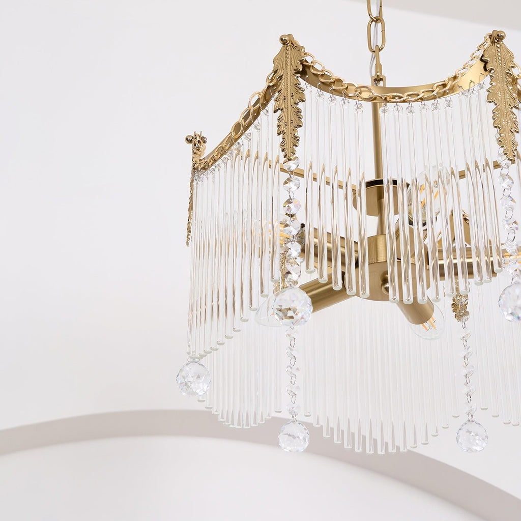 Vacarro Bohemian Tiered Chandelier — Ceiling Fixture