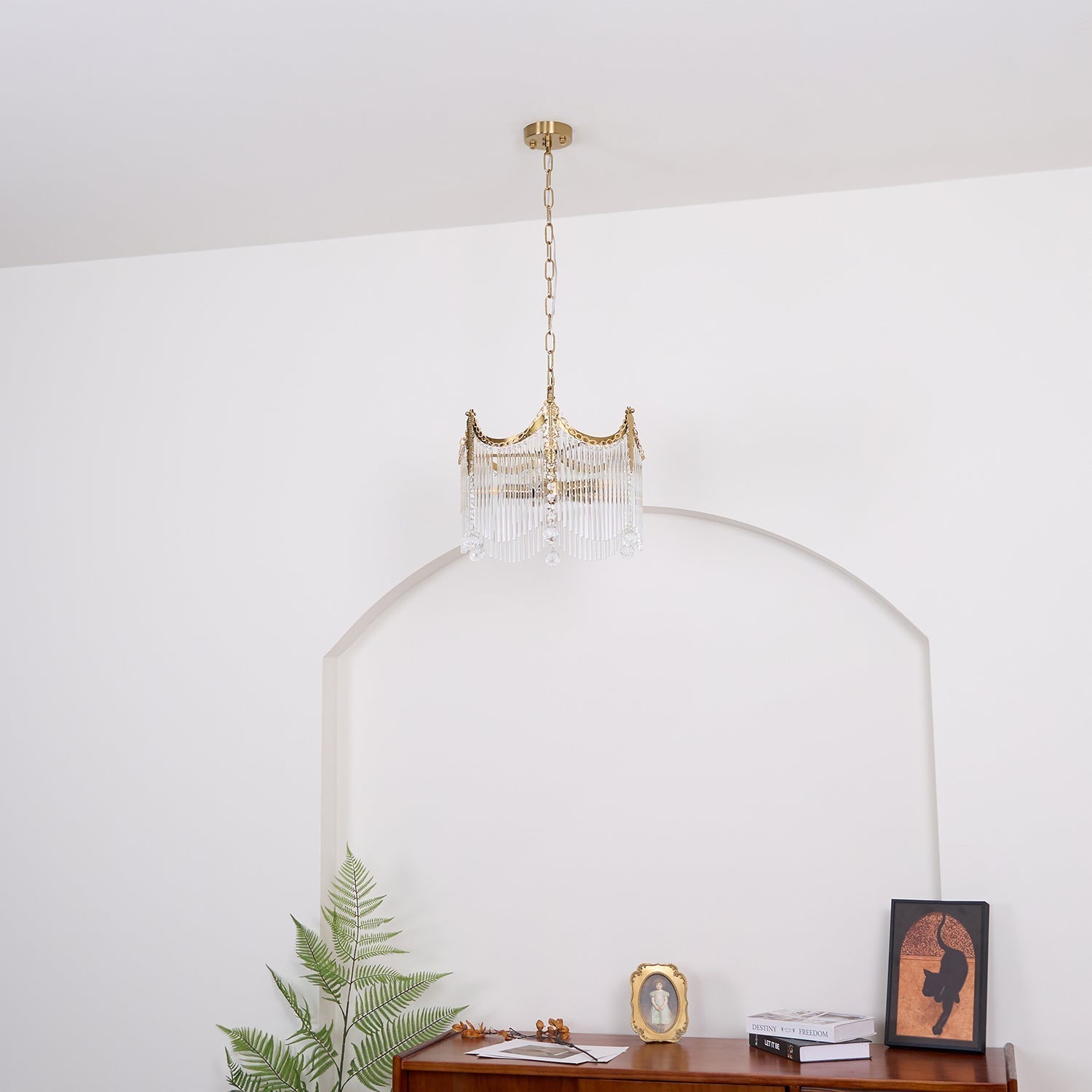 Vacarro Bohemian Tiered Chandelier — Ceiling Fixture