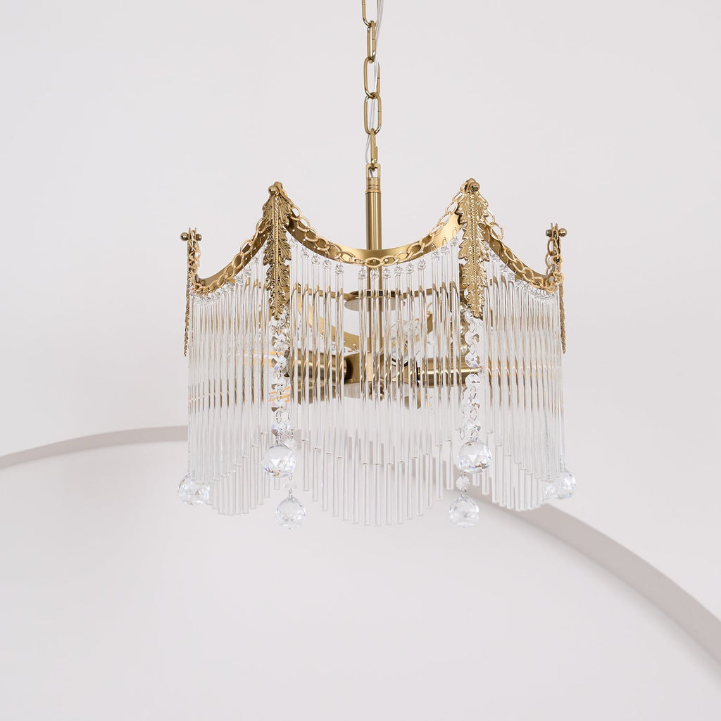 Vacarro Bohemian Tiered Chandelier — Ceiling Fixture