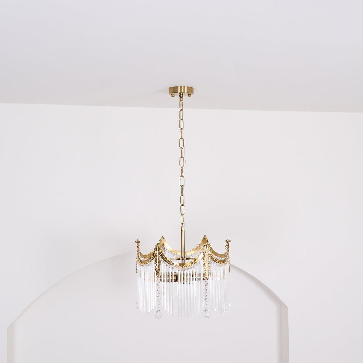 Vacarro Bohemian Tiered Chandelier — Ceiling Fixture
