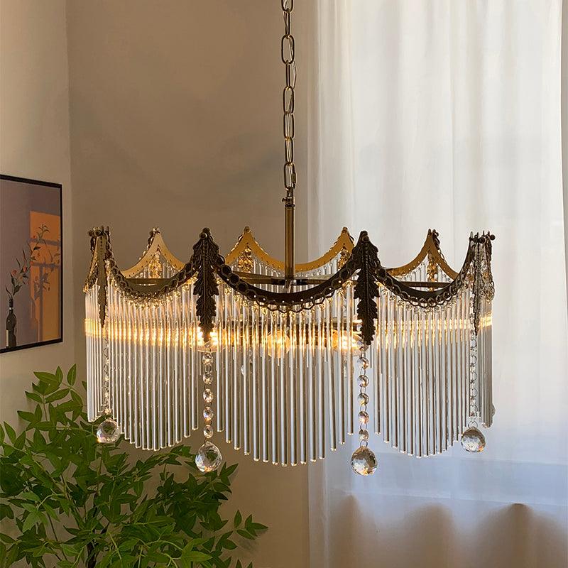 Vacarro Bohemian Tiered Chandelier — Ceiling Fixture